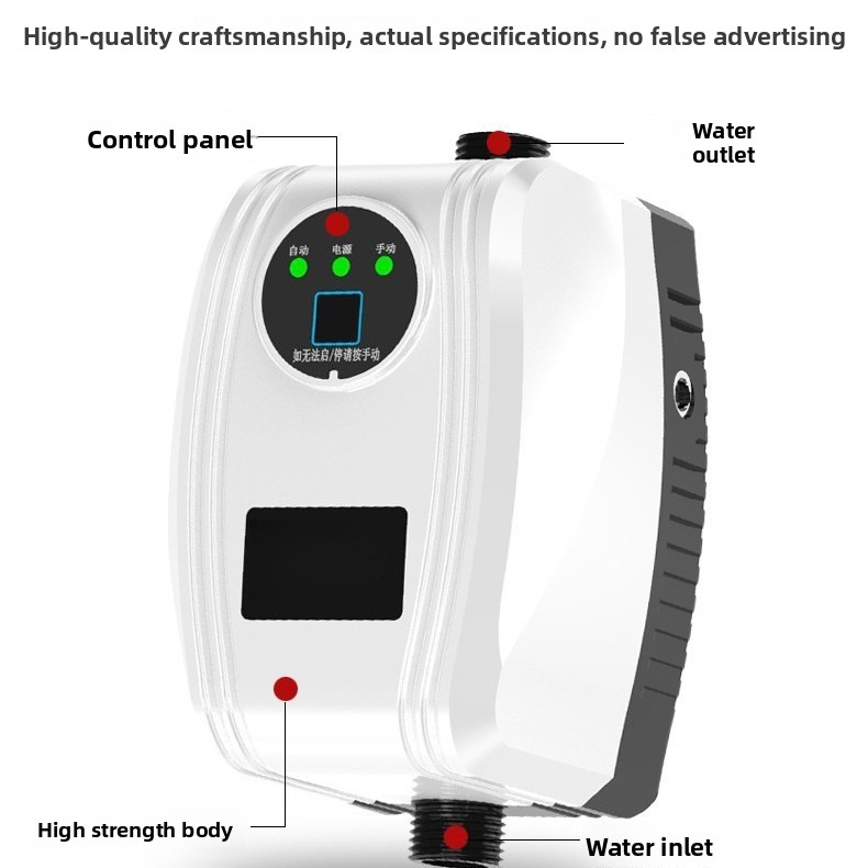 24V DC Shower Pressure Booster - огляд і ціна Home Bathroom Water Heater