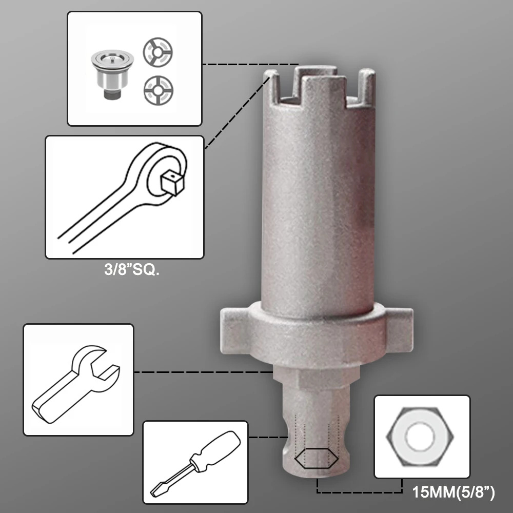 TINSOL Sink Faucet Wrench Anti - огляд і ціна Home Bathroom Water Heater