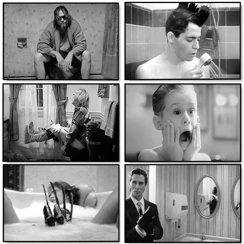 Funny Movie Scenes Bathroom Ar - огляд і ціна Home Movie Bathroom Scene
